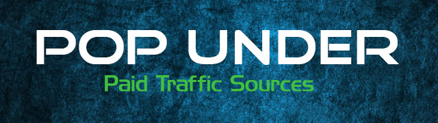 Popunder Traffic Source