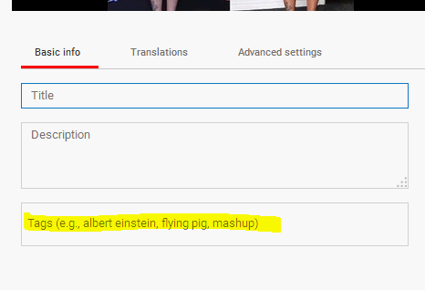 Youtube视频 Tag怎么填？