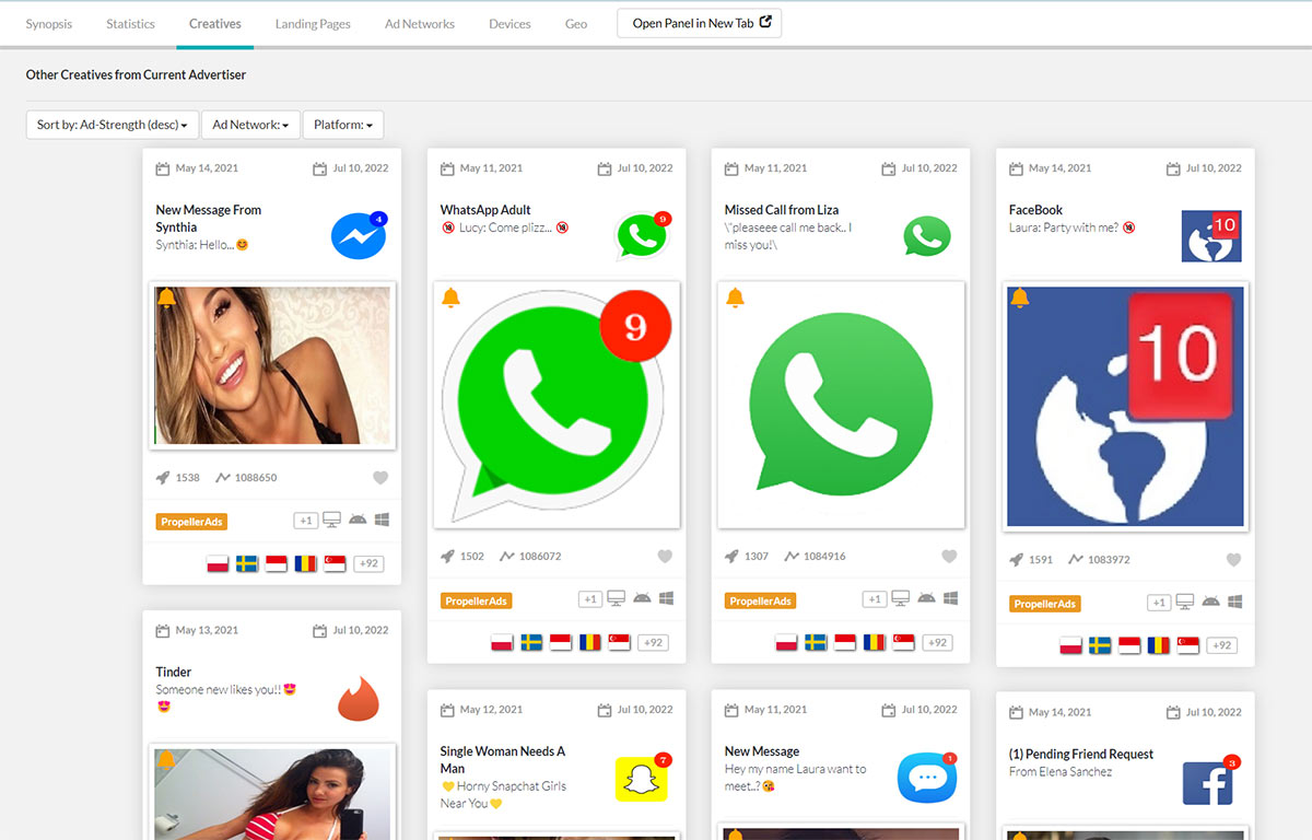 Push广告Spy工具分享