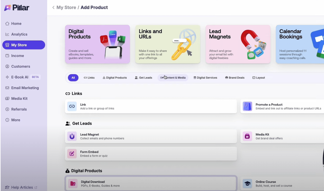 2025年销售数字产品最简单的方法（Pillar.io）