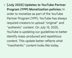 7月15日 YouTube YPP盈利政策更新，会让多少创作者收入归零？