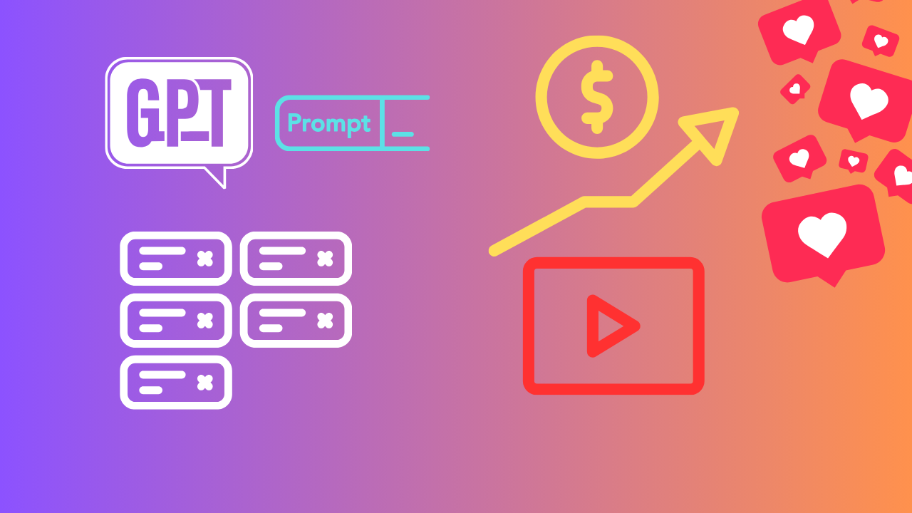 Youtube常用的提示词 ChatGPT Prompts