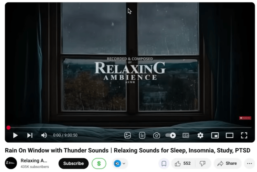 YouTube 音乐频道