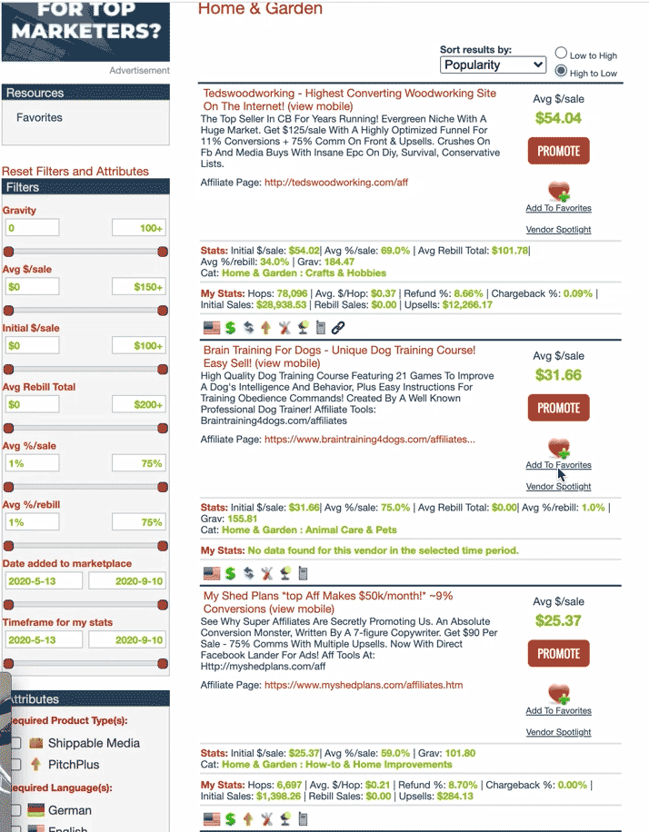 clickbank - woodworking 产品