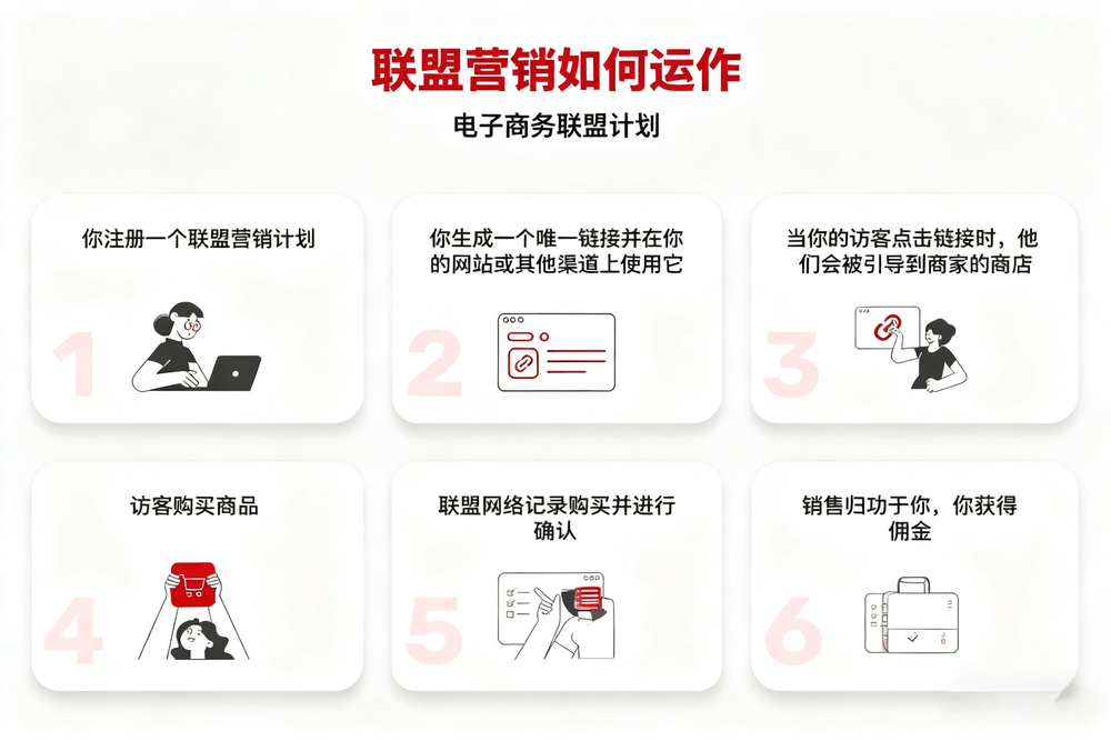 联盟营销是如何运作的