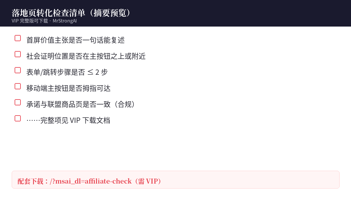清单摘要